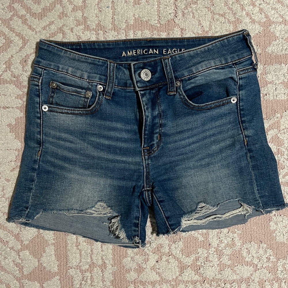 American Eagle Super Stretch Jean Shorts